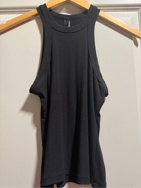 SKIMS Black Ribbed Racerback Tank Top - Women